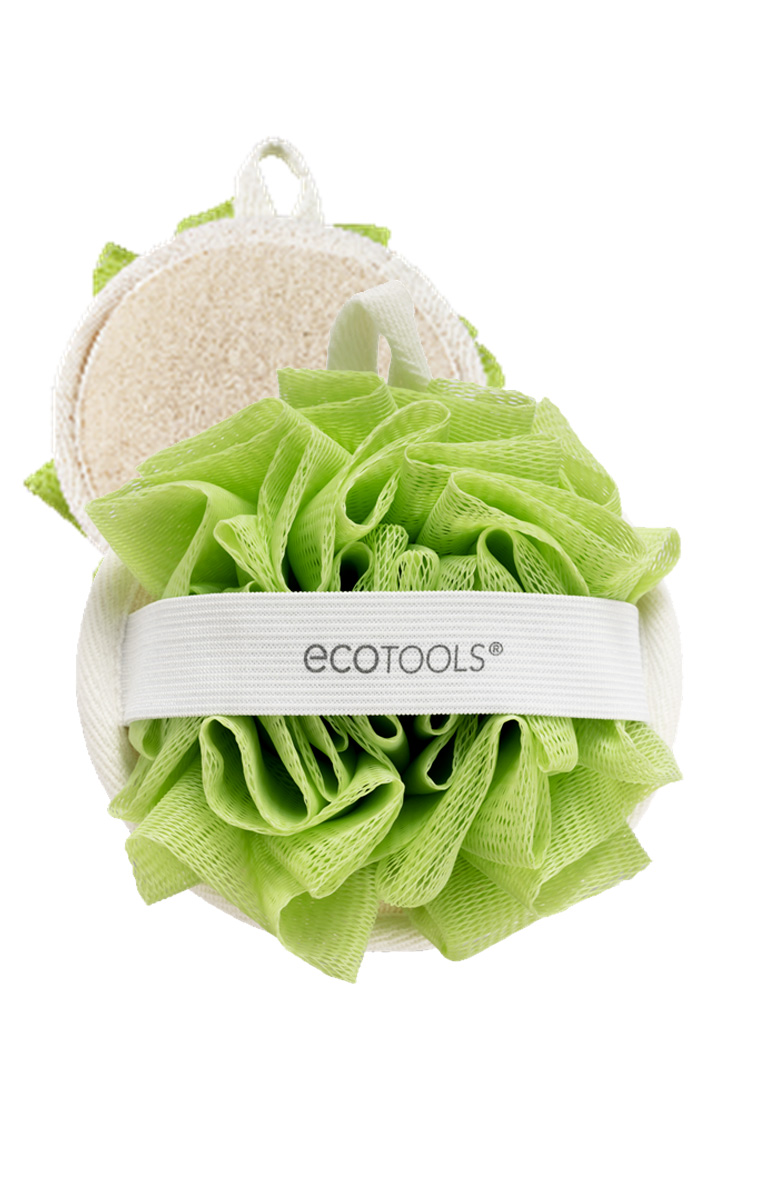 EcoTools 7421 Dual Cleansing Pad spugna corpo luffa