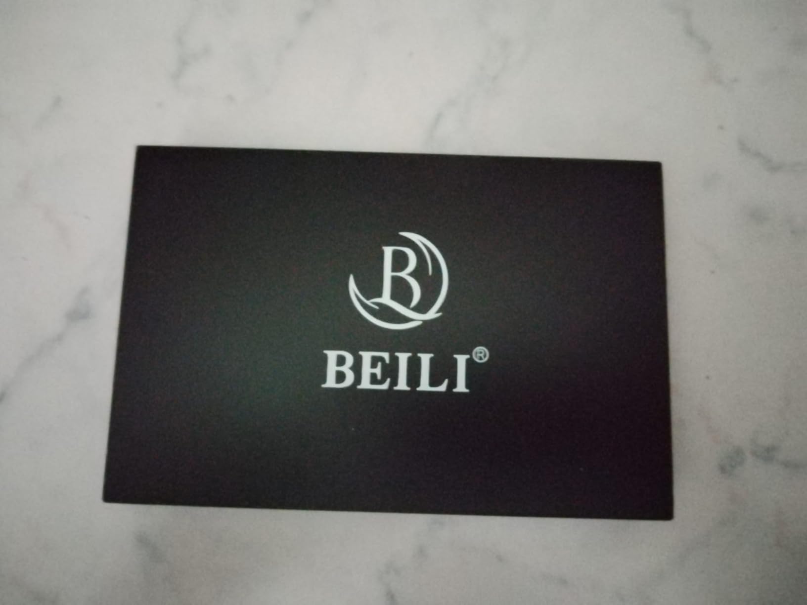 BEILI Set 8 Pennelli Trucco Viaggio Argento con Specchio