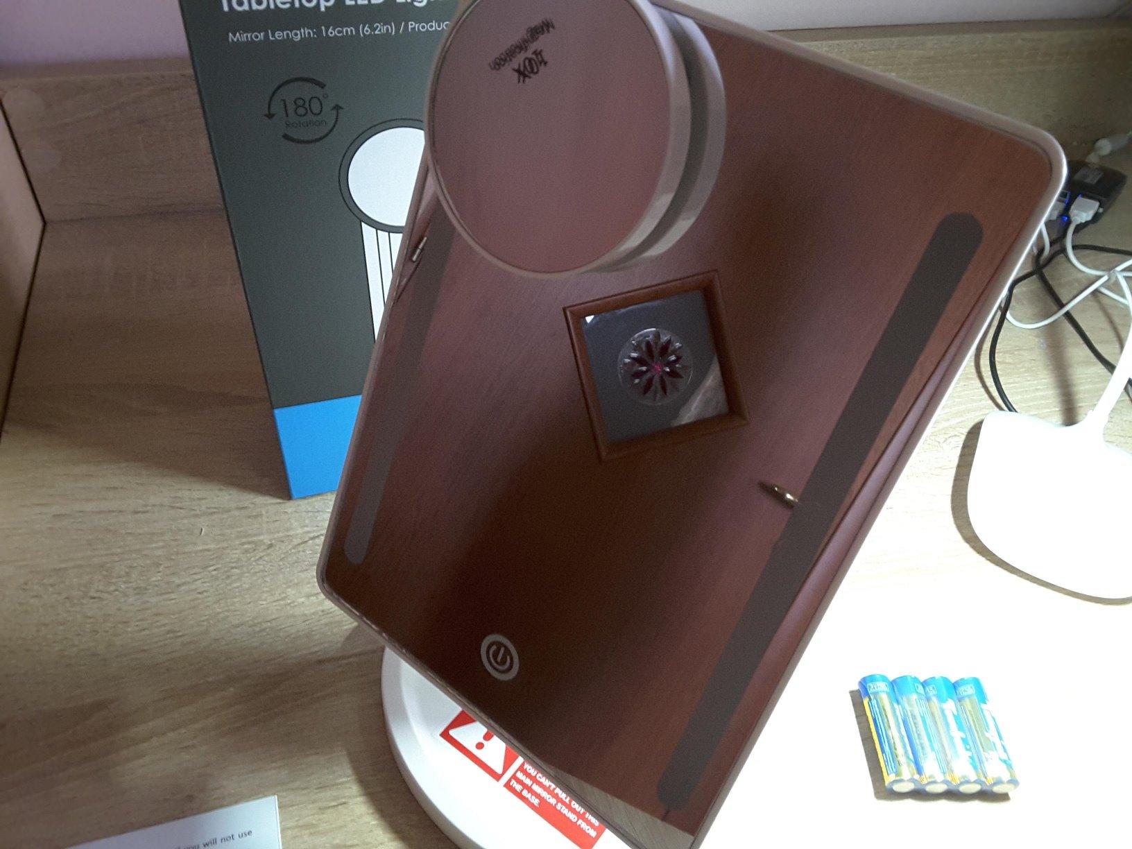 Auxmir Specchio Trucco con Luci 1X 5X 10X LED Tocco Stabile