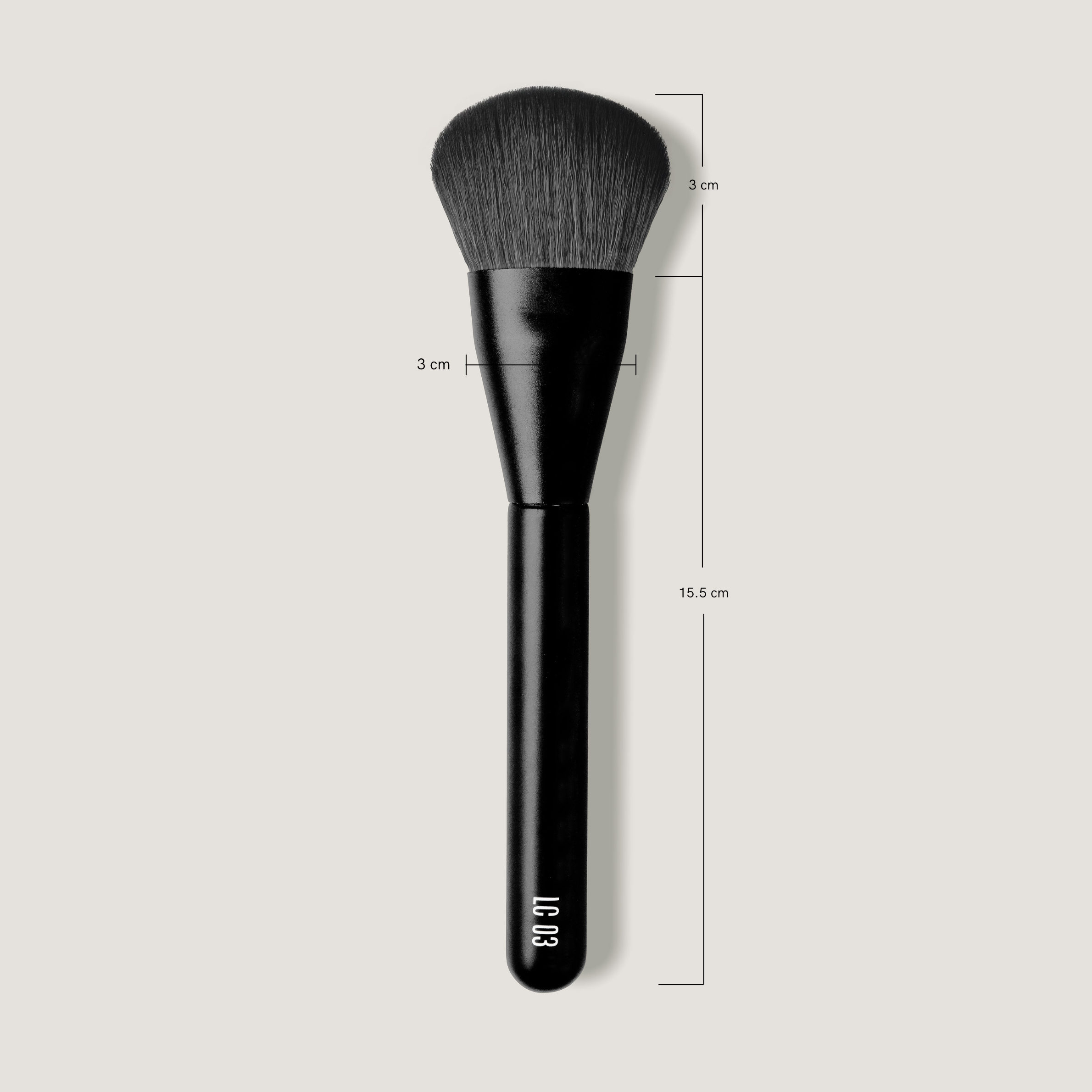 Rephr LC 03 Pennello Fondotinta Liquido Setole Sintetiche