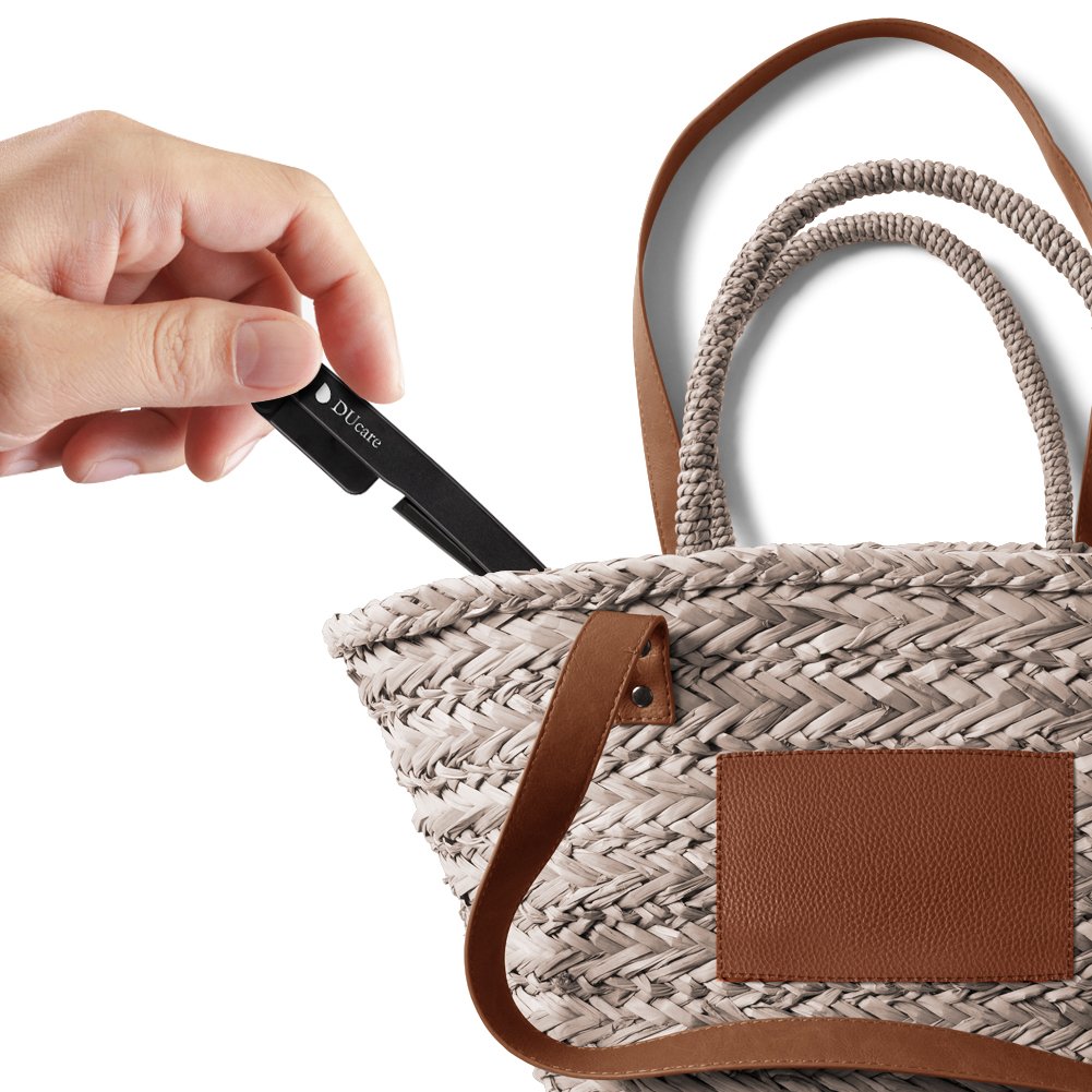 Ducare Pettine Ciglia Pieghevole in Acciaio Inox