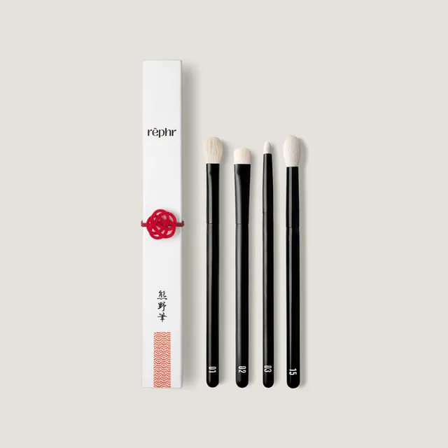 Rephr Core Eye Set 4 Pennelli Occhi Pelo Naturale