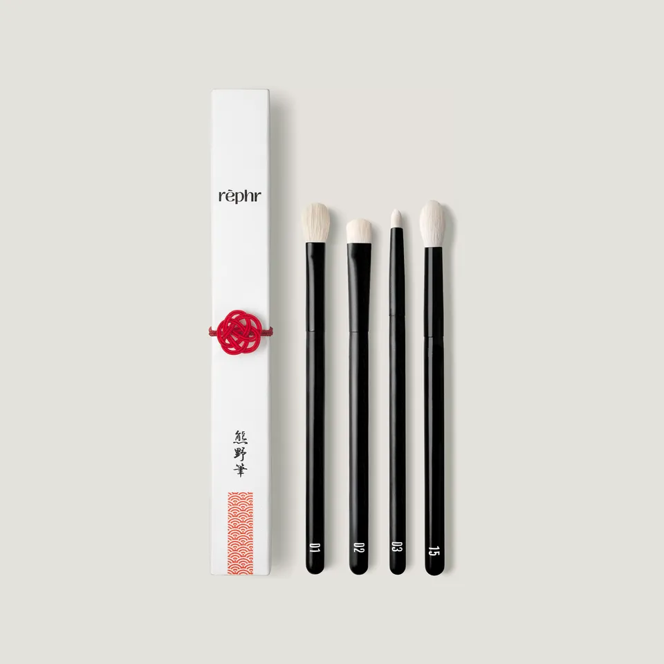 Rephr Core Eye Set 4 Pennelli Occhi Pelo Naturale