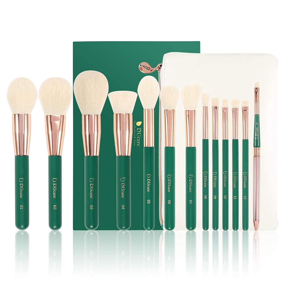DUcare Set 13 Pennelli Trucco Viso Occhi Vegano