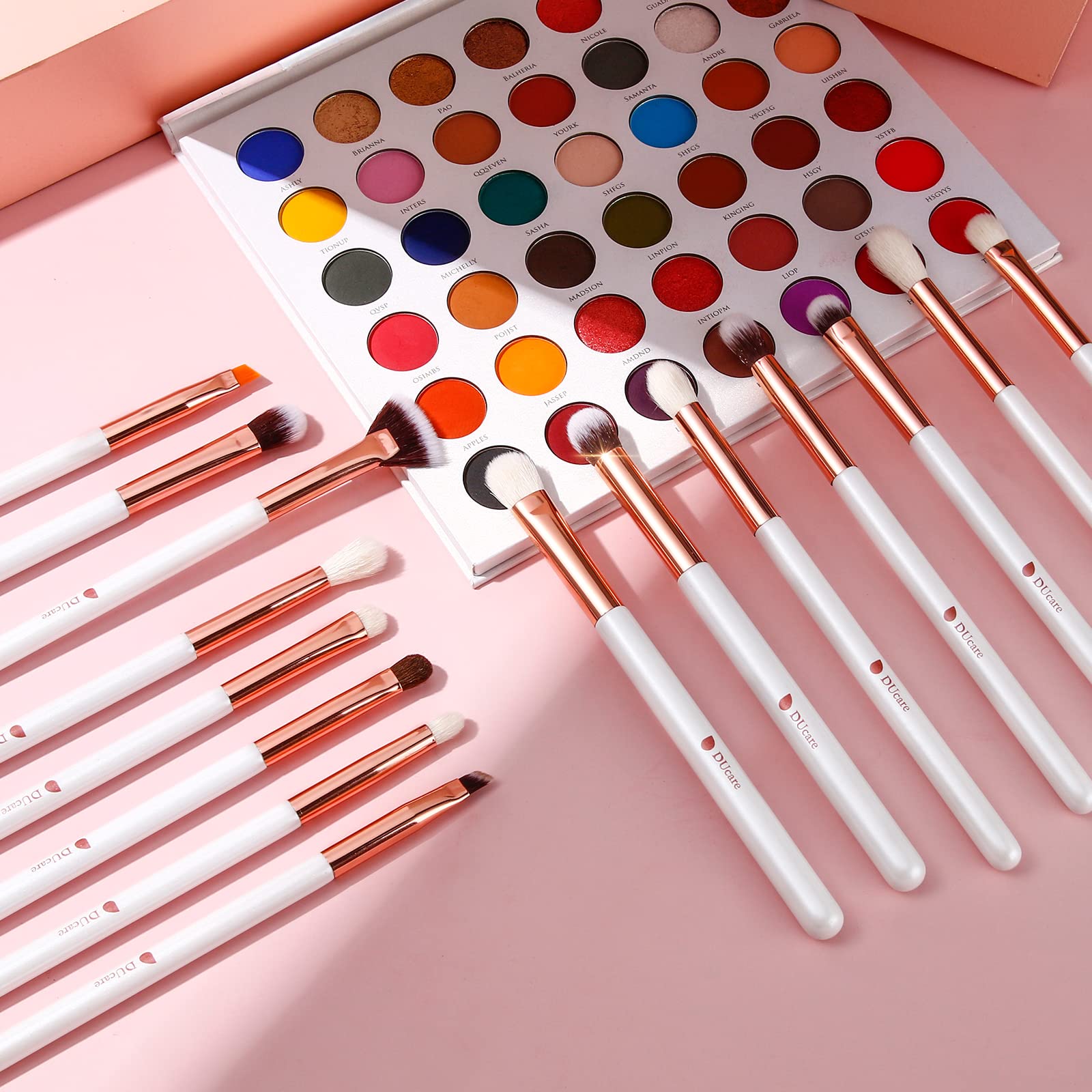 DUcare Kit 15 Pennelli Occhi Ombretto Eyeliner