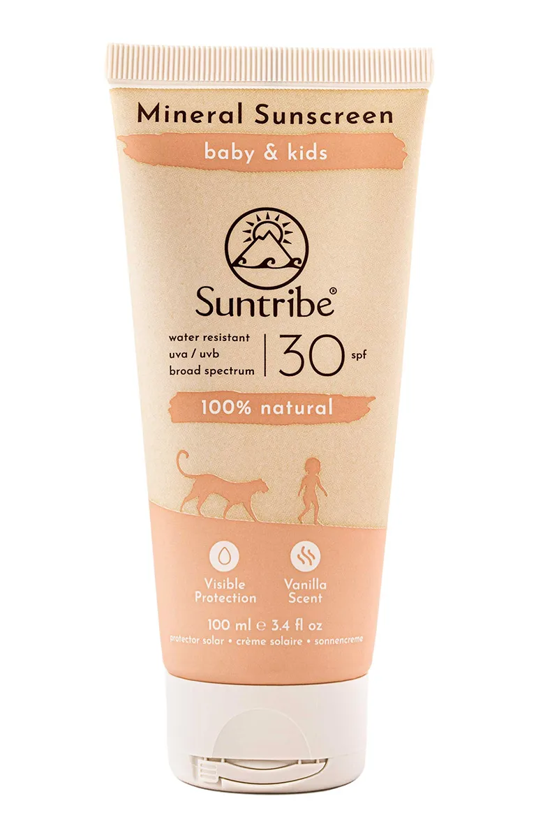 Suntribe Baby & Kids SPF 30 crema solare minerale 100 ml
