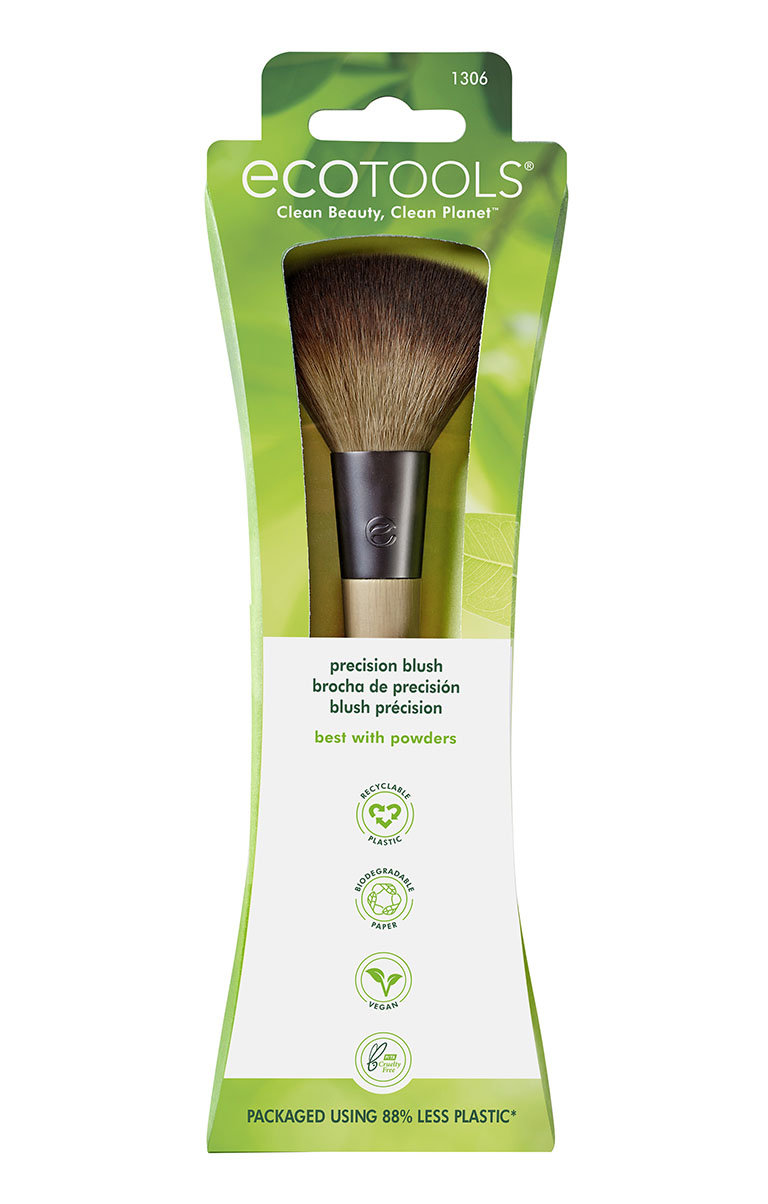 EcoTools Precision Blush pennello fard taglio squadrato