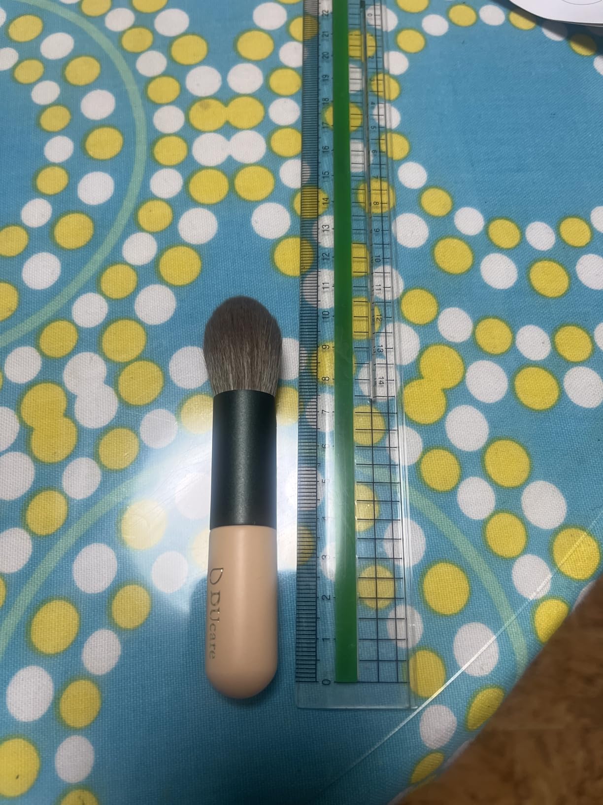 Ducare set pennelli trucco viaggio 5 pezzi mini con borsa