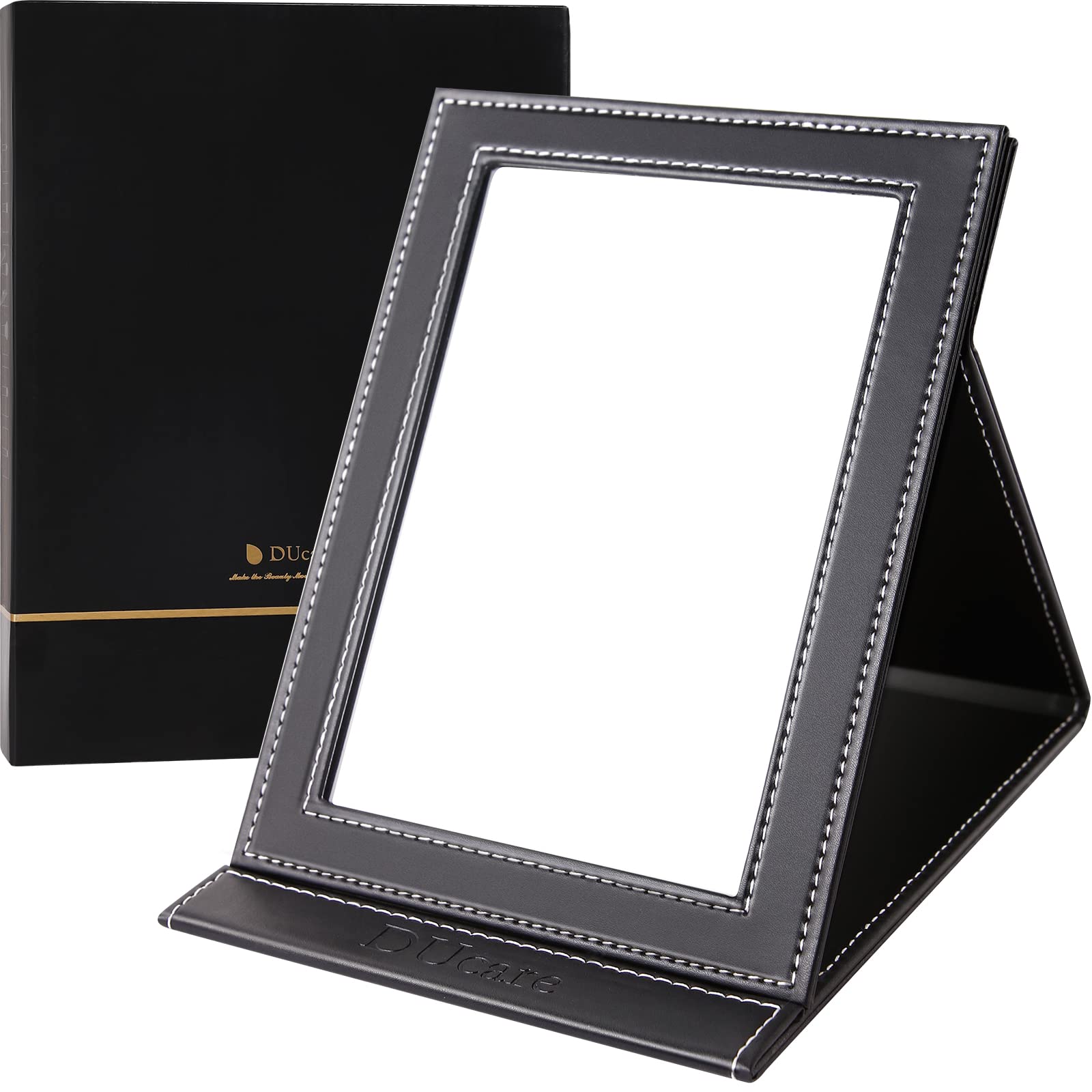 DUcare Specchio Trucco Pieghevole Portatile Grande 20,3x15,2 cm