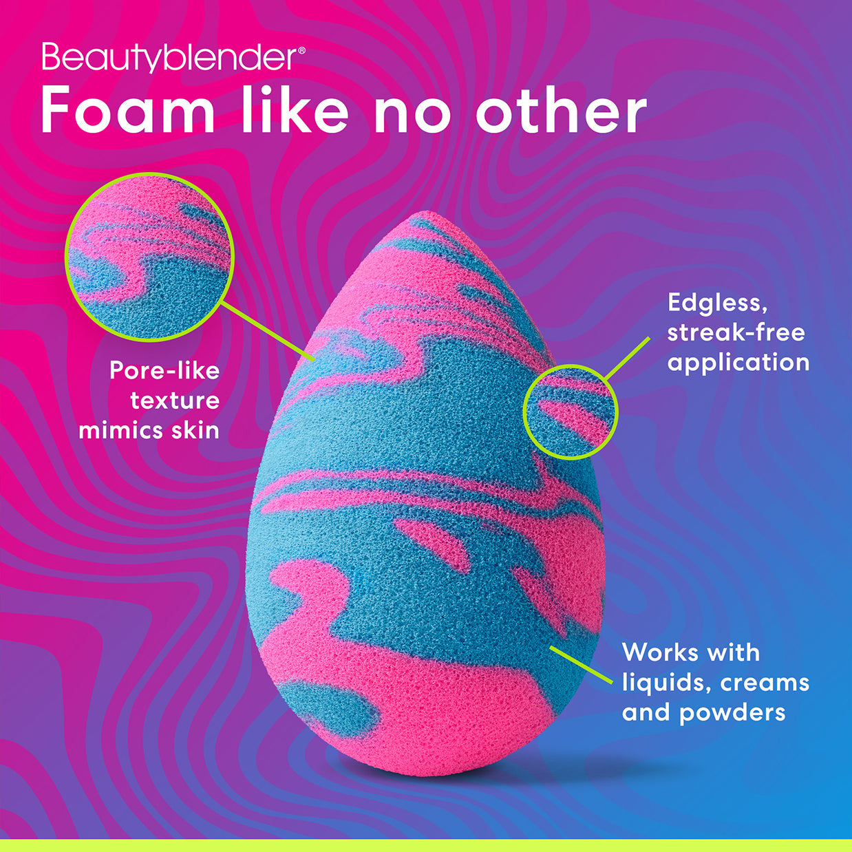 Beautyblender Pool Party Limited Edition spugnetta trucco blu