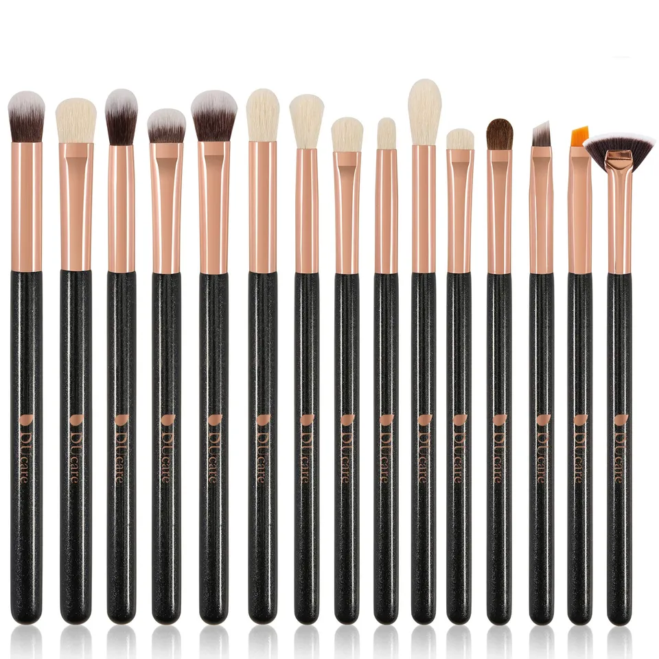 DUcare Set 15 Pennelli Trucco Occhi Professionale