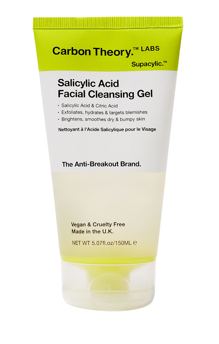 Carbon Theory Gel Detergente Viso Acido Salicilico 150 ml Esfoliante