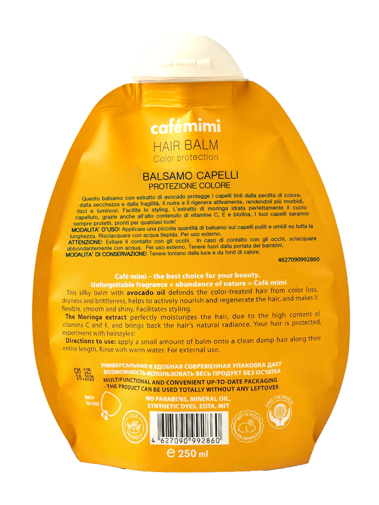 Café Mimi Protezione Colore balsamo capelli avocado 250 ml