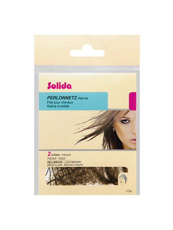 Solida 1734 retina capelli bruno chiaro 2 pz