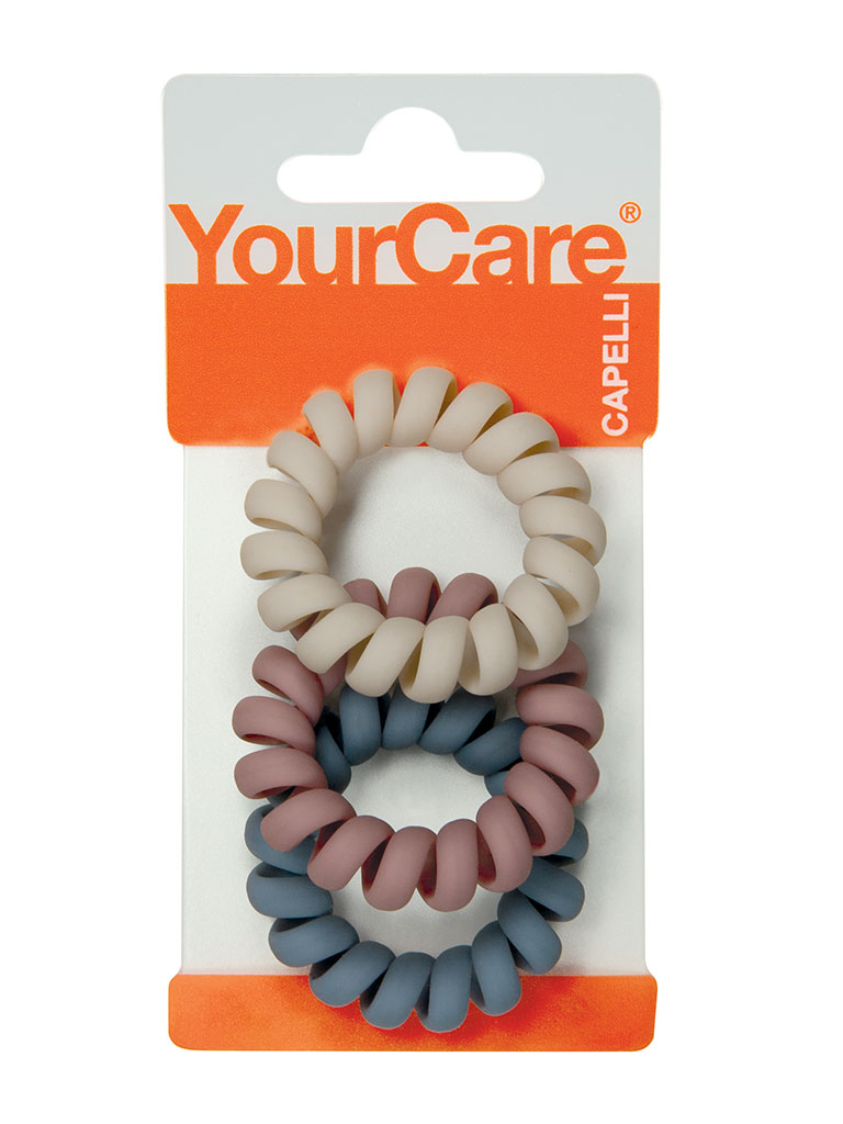 YourCare Phone PH078COL Elastici Capelli Large Opachi 3 Pezzi