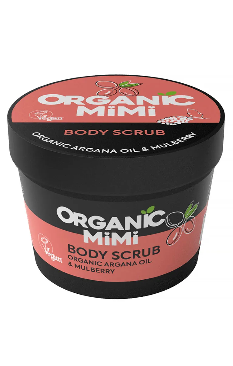 Organic Mimi scrub corpo idratante argan gelso 120 g