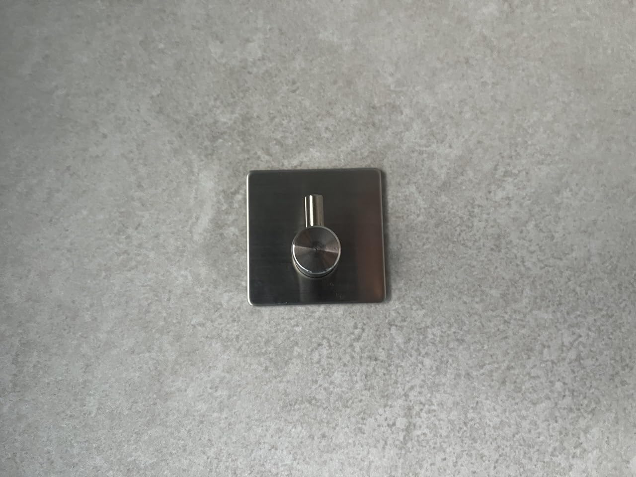 Auxmir Ganci Adesivi Argento-M 6 Pezzi Acciaio Inox