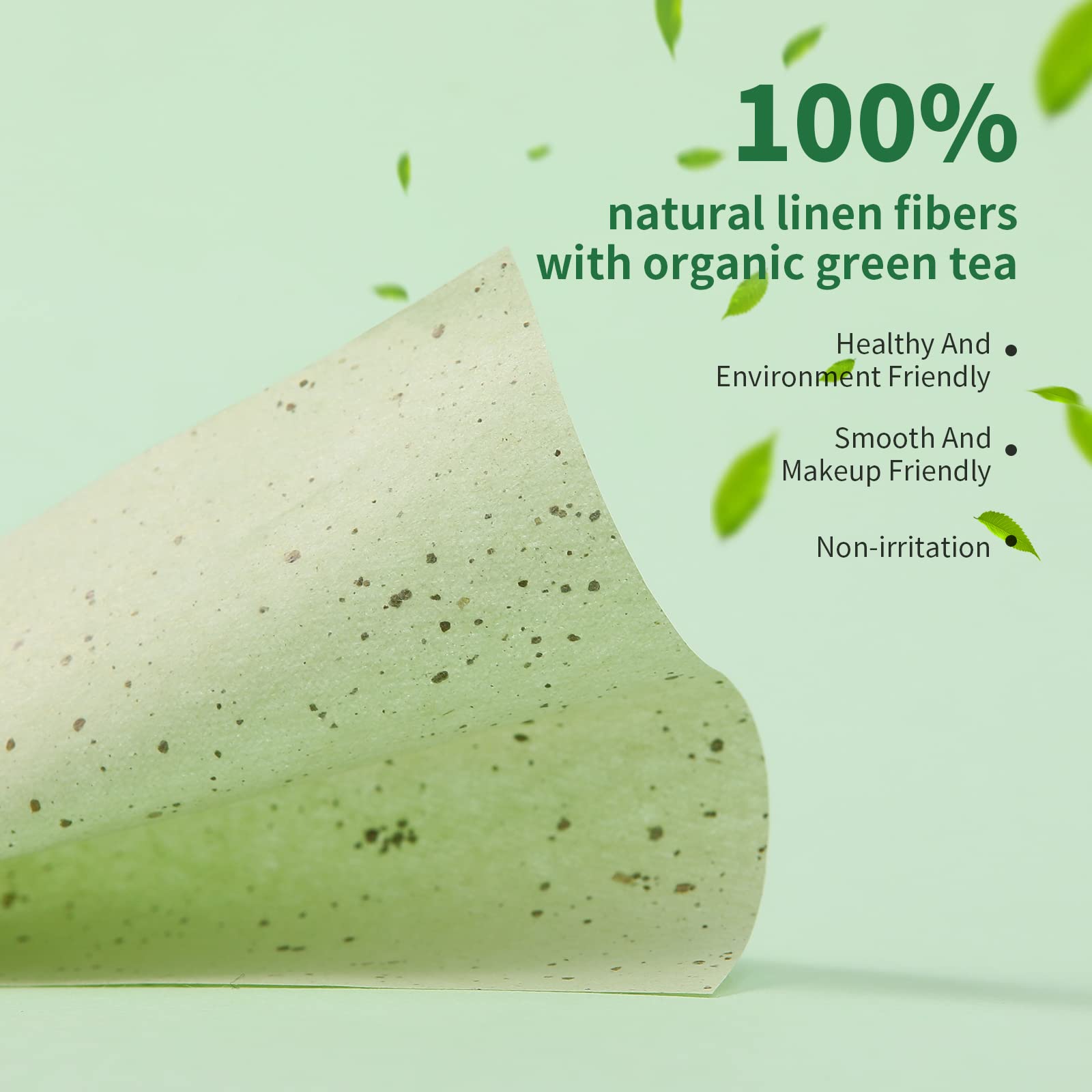Ducare Oil Blotting Tissues cartine opacizzanti tè verde 100pz