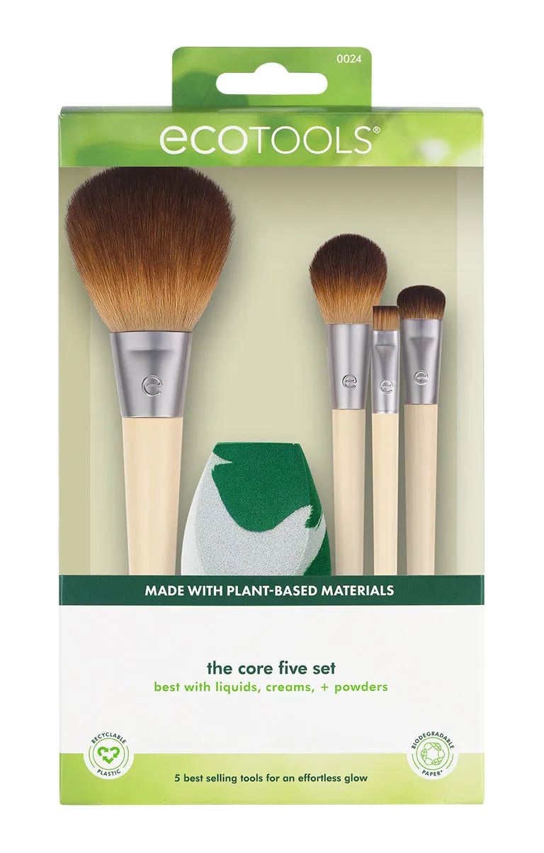 EcoTools The Core Five 0024 set pennelli bambù